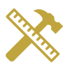 hammer and ruler icon for process page