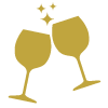 wine glass icon for process page