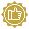 thumbs up icon for process page