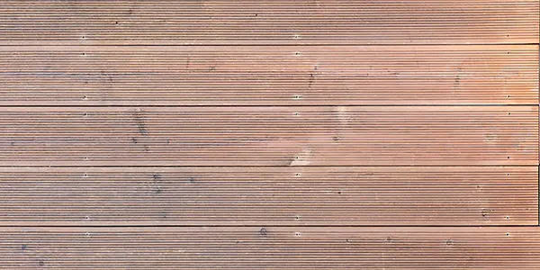 Composite decking from above