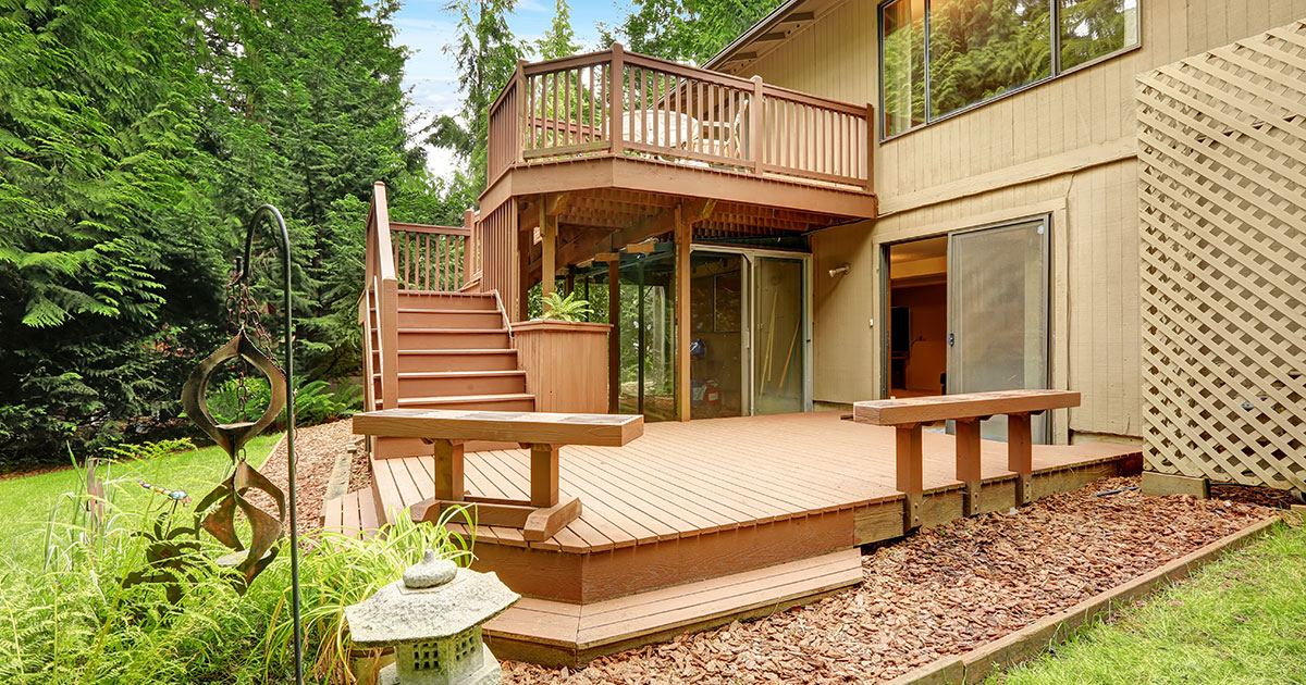 wooden-raised-deck-attached-to-home
