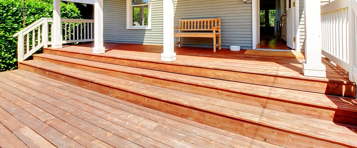front porch decking