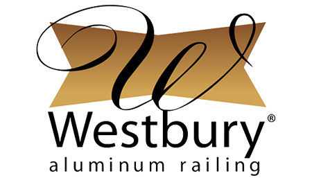 Westbury aluminum railing logo