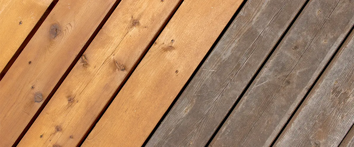 Cedar decking cost vs other unfinished wood
