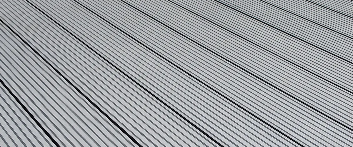 Close-up composite decking from TimberTech