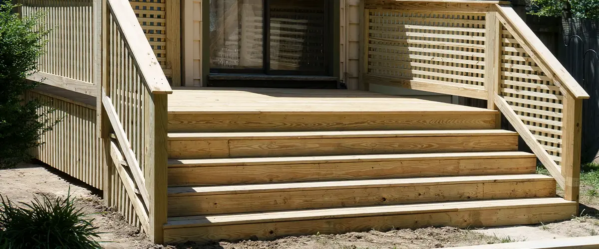 deck stairs