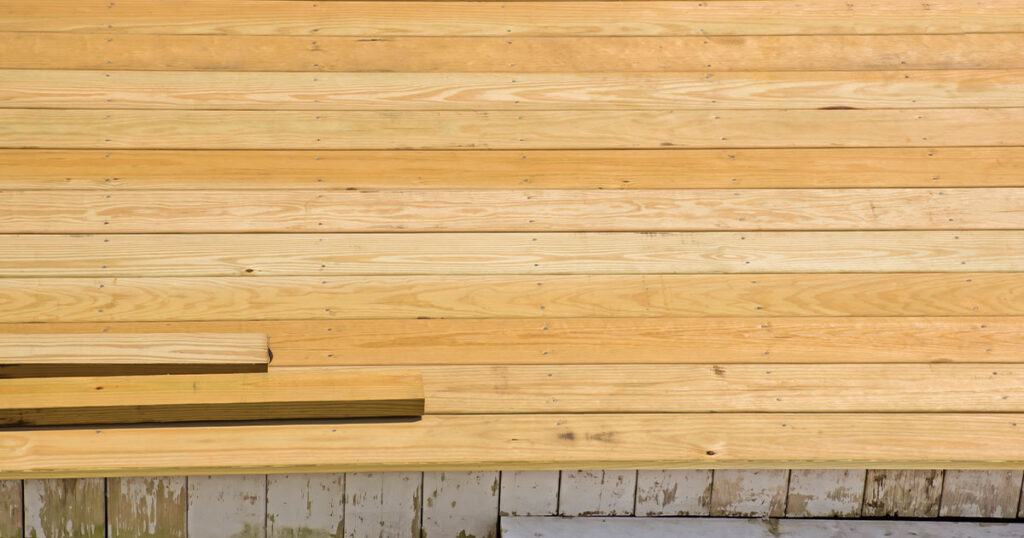 PressureTreated Wood Vs Cedar Wood Decking For The Weather In Omaha, NE