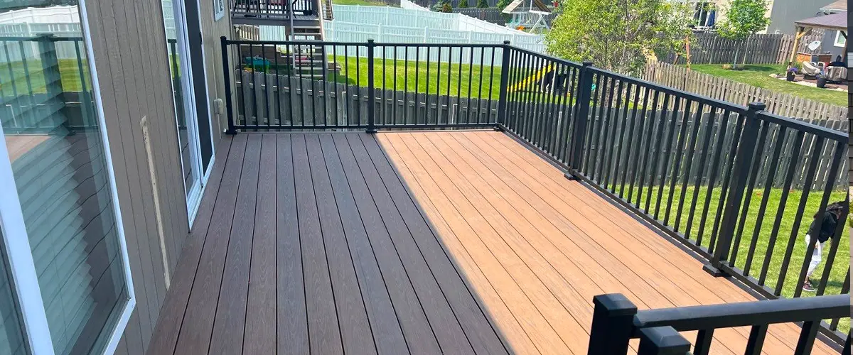 Fort Calhoun deck repair with quality wood and professional finish.