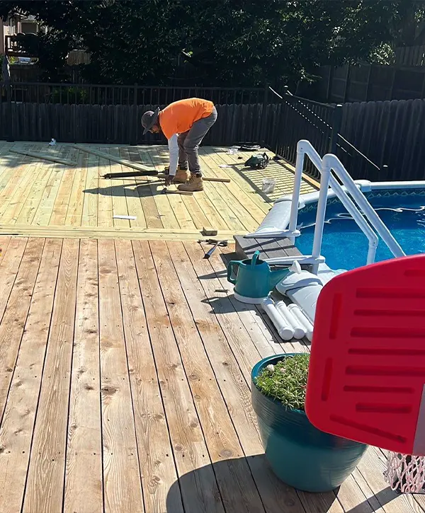 Pool Deck Installation In Omaha, NE