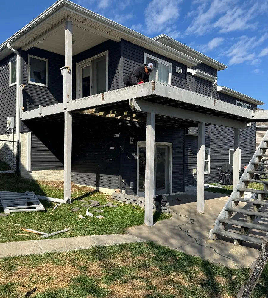 Deck Building Parent deck 3