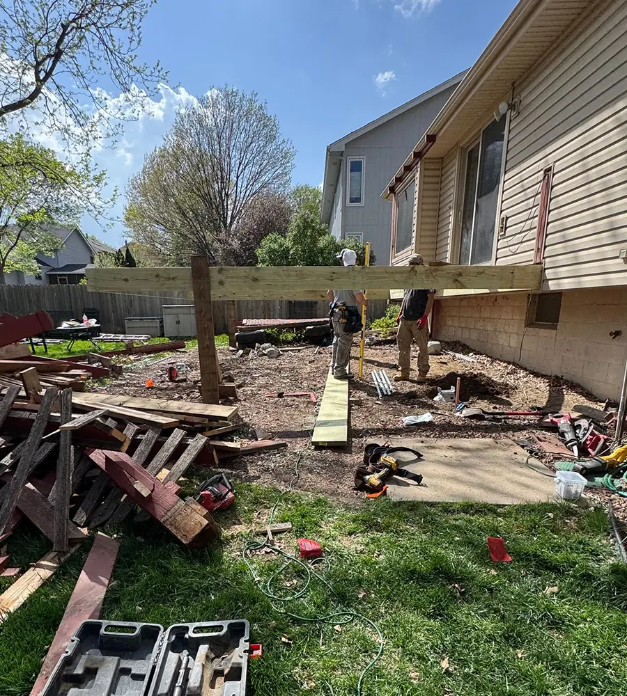 Deck Building Parent deck 6
