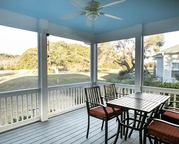 financing blurb screened in porches