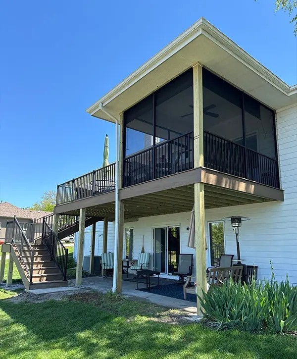 Covered Deck Builder in Omaha, NE Covered Deck Builder in Omaha NE