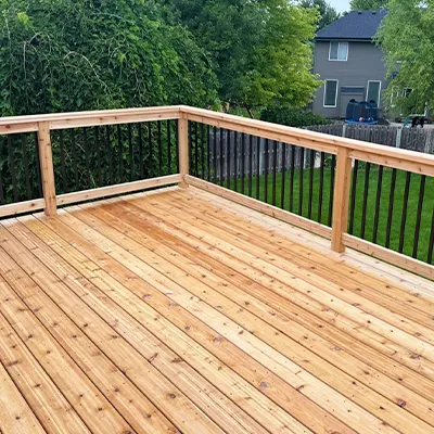 cedar decking