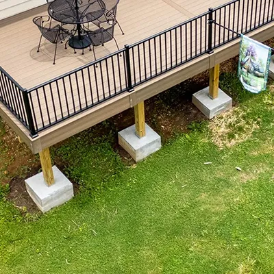 concrete footings