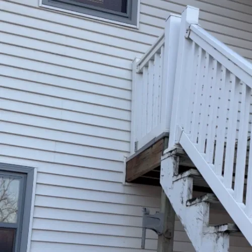 Elevated Cedar Deck Rebuild Railing attachment point issue