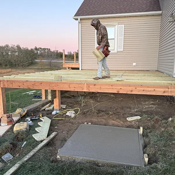 Huge Deck And Covered Porch In Omaha, NE decking2 1