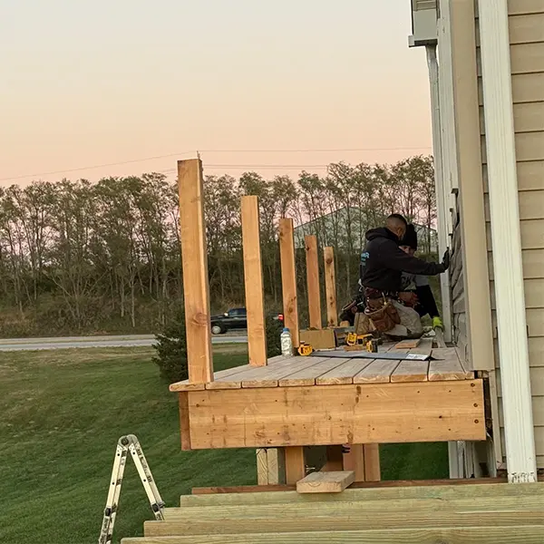 Huge Deck And Covered Porch In Omaha, NE decking3