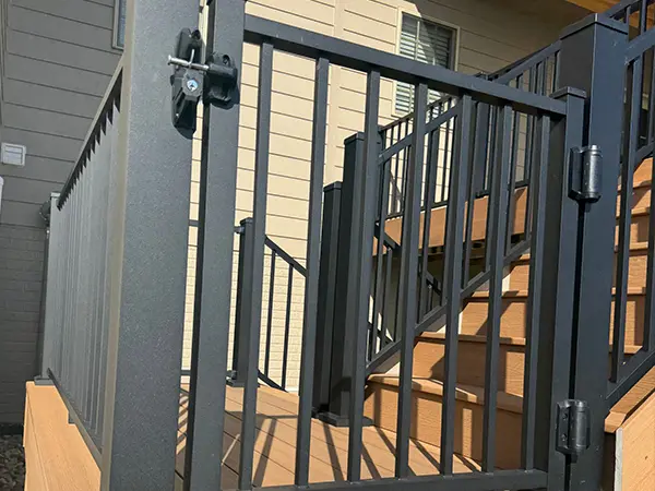 metal rails