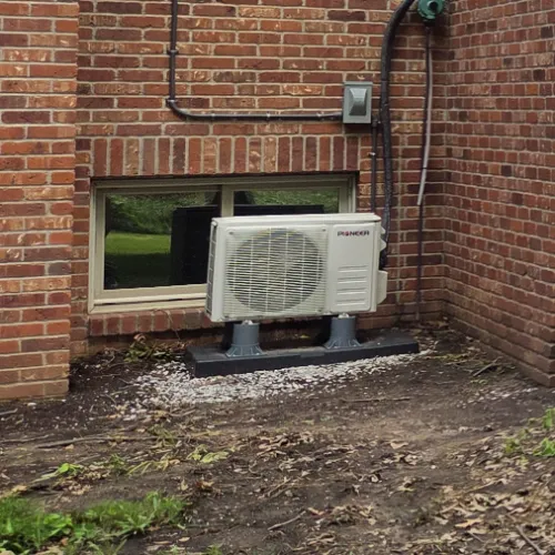 ac mini split obstruction
